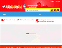 Tablet Screenshot of jugueteriascarrousel.com